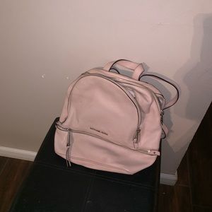 Baby Pink Michael Kors Backpack